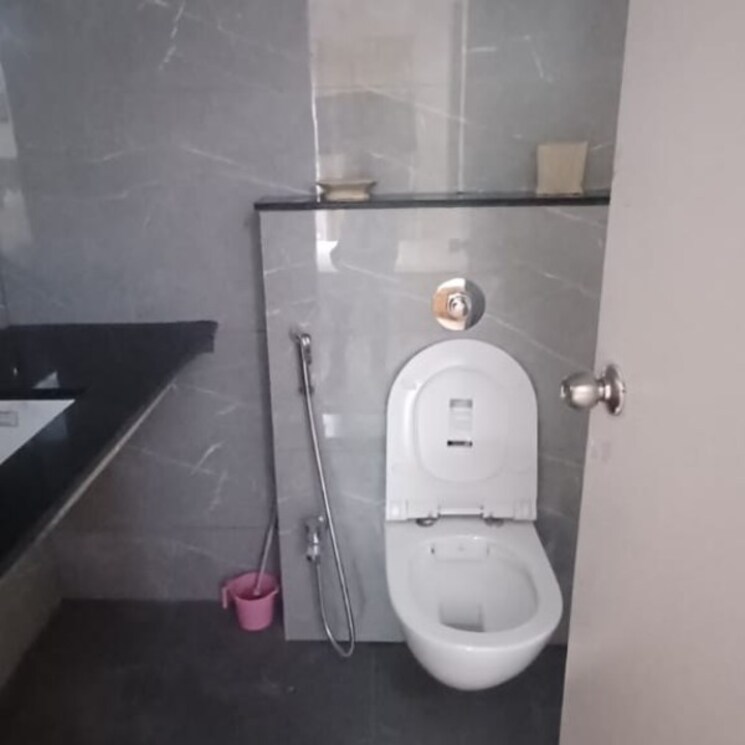 Bathroom, ganga-satellite 3 Bedroom 1500 Sq.Ft. Apartment In Wanwadi Pune 7674379