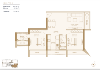 2 BHK Apartment For Resale in Mehta Legend 1978 Parsik Nagar Thane  7674991