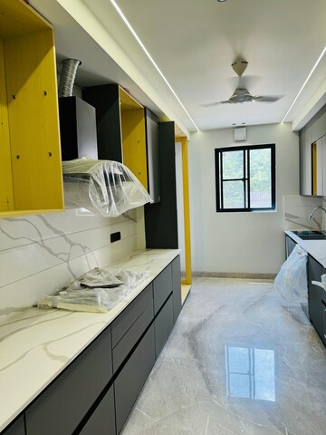 Kitchen in 4 BHK Builder Floor at Unitech Palms, South City 1 – for Sale