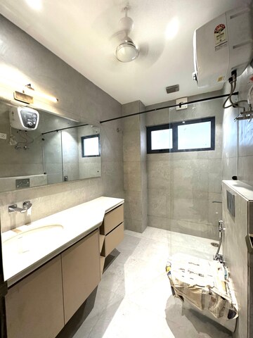 Attached Bathroom in 4 BHK Builder Floor at Sushant Lok 3, Sector 57 – for Sale