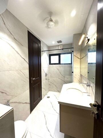 Attached Bathroom in 4 BHK Builder Floor at Sushant Lok 3, Sector 57 – for Sale