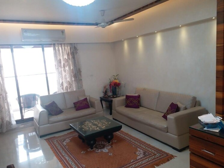 Living Room, cosmos-hills 3 Bedroom 1000 Sq.Ft. Apartment In Pokhran Road No One Thane 7675913