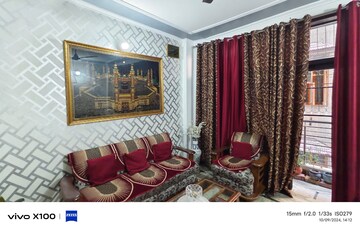 Living Room in 3 BHK Apartment at Shaheen Bagh – for Sale