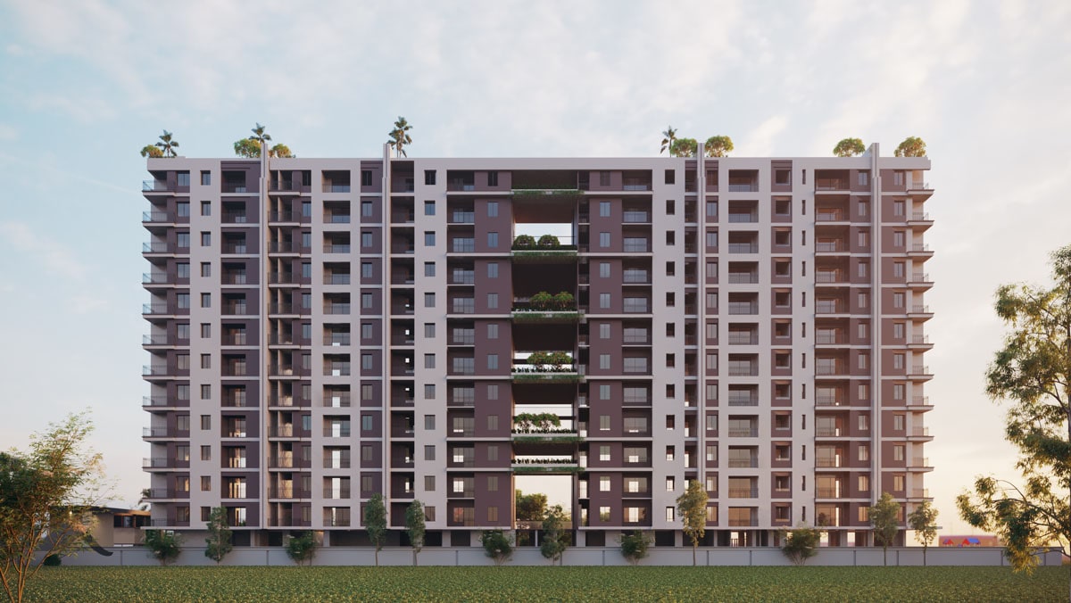 2 BHK Apartment For Resale in Ganga Royal Gravitaz Gandhi Path Jaipur  7676372