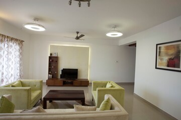 Living Room in 3 BHK Apartment at Citrus Aries Lakeview, Jakkuru – for Sale