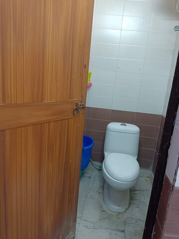 Bathroom in 1 BHK Builder Floor at Lajpat Nagar – for Rent