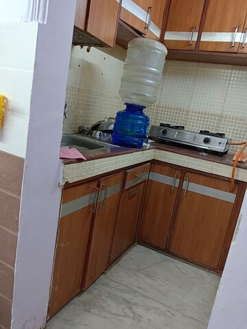 Kitchen in 1 BHK Builder Floor at Lajpat Nagar – for Rent