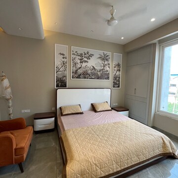 Bedroom in 4 BHK Builder Floor at Chattarpur – for Sale