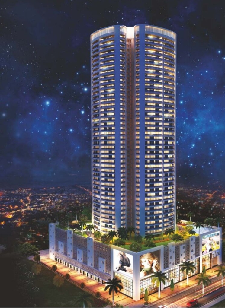 Exterior View, gauri-excellency 4 Bedroom 2066 Sq.Ft. Apartment In Kandivali West Mumbai 7676726