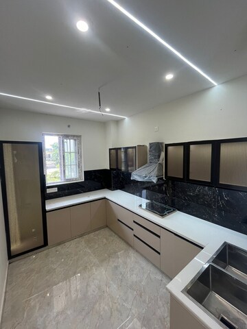 Kitchen in 3 BHK Builder Floor at Gms Road – for Sale