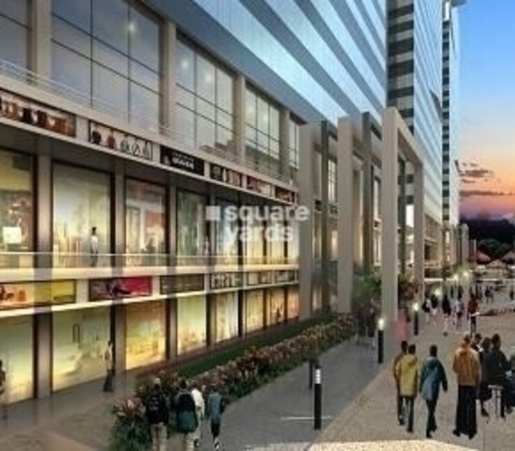 Exterior View, bhutani-cyberthum Commercial Office Space 700 Sq.Ft. In Sector 140a Noida 7676974