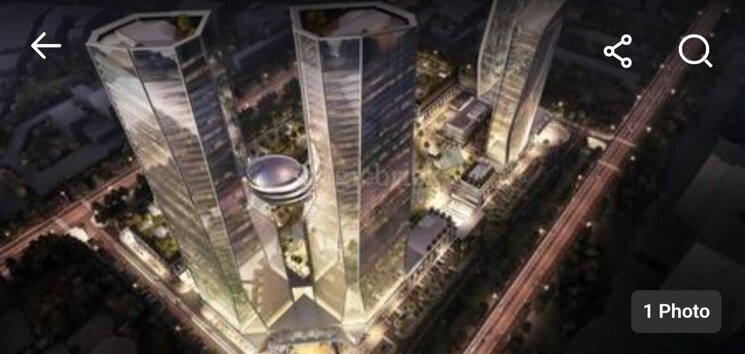 Exterior View, bhutani-cyberthum Commercial Office Space 700 Sq.Ft. In Sector 140a Noida 7676974