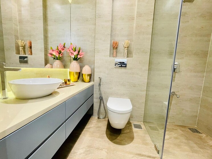 Bathroom, tridhaatu-morya 2 Bedroom 630 Sq.Ft. Apartment In Chembur Mumbai 7677526