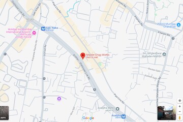  Office Space – Map Location View at Asalpha - for Rent