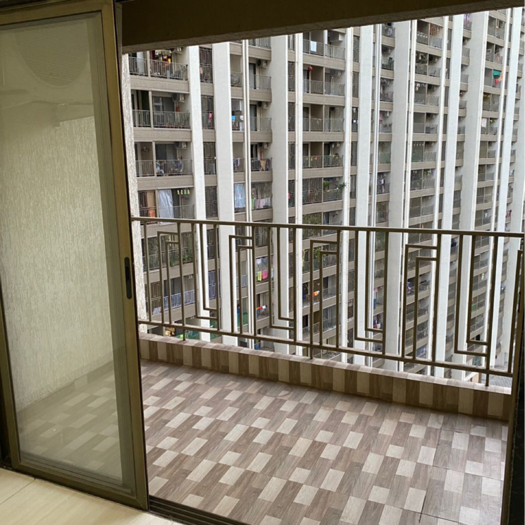 Balcony, regency-anantam 2 Bedroom 778 Sq.Ft. Apartment In Dawadi Gaon rd Thane 7678723