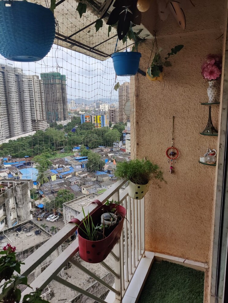 Balcony, akansha-millan-hills 3 Bedroom 950 Sq.Ft. Apartment In Vartak Nagar Thane 7678904