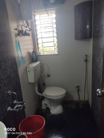 Bathroom in 3 BHK Apartment at Neelsidhi Neelkanth Valley, Dhokali – for Sale