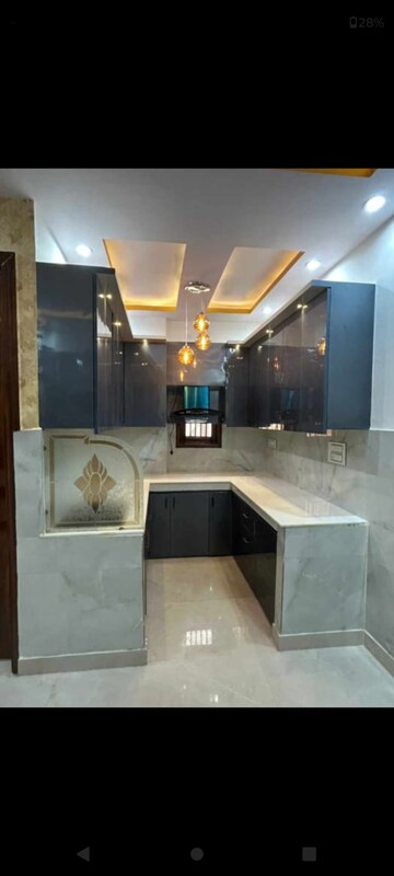 Kitchen in 3 BHK Builder Floor at Uttam Nagar – for Sale