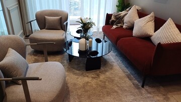 Living Room in 3 BHK Apartment at Panch Pakhadi – for Sale