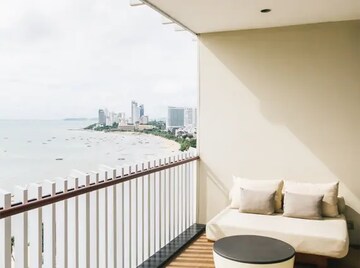 Balcony in 5 BHK Apartment at K Raheja Valletta, Juhu – for Sale