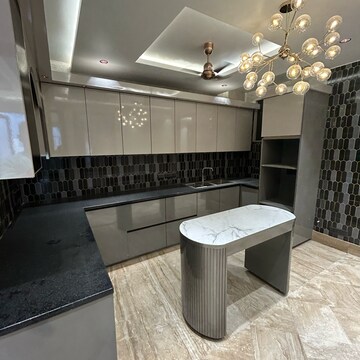 Kitchen in 3 BHK Builder Floor at Lajpat Nagar ii – for Sale