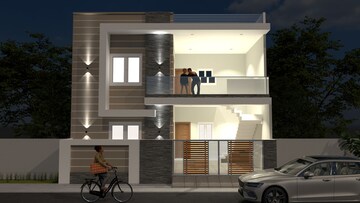 3 BHK Independent House – Exterior View View at Malhour - for Sale