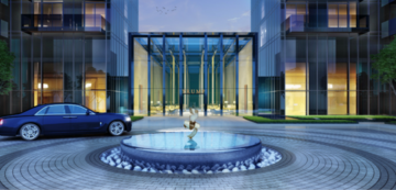 Swimming Pool in 3 BHK Apartment at M3M Trump Tower, Sector 65 – for Sale