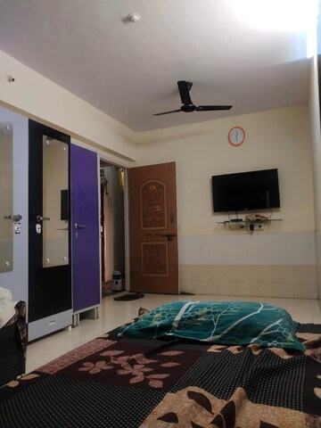 Bedroom in 2 BHK Apartment at Satguru Solitaire, Kasarvadavali – for Sale