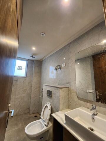 Bathroom in 4 BHK Villa at BSF CGHS, Gwal Pahari – for Sale