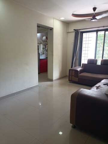 Living Room in 1 BHK Apartment at Puranik City, Kasarvadavali – for Sale