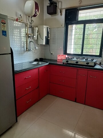 Kitchen in 1 BHK Apartment at Puranik City, Kasarvadavali – for Sale