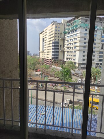 Balcony in 1 BHK Apartment at Gangotri Glacier CHS, Waghbil – for Sale