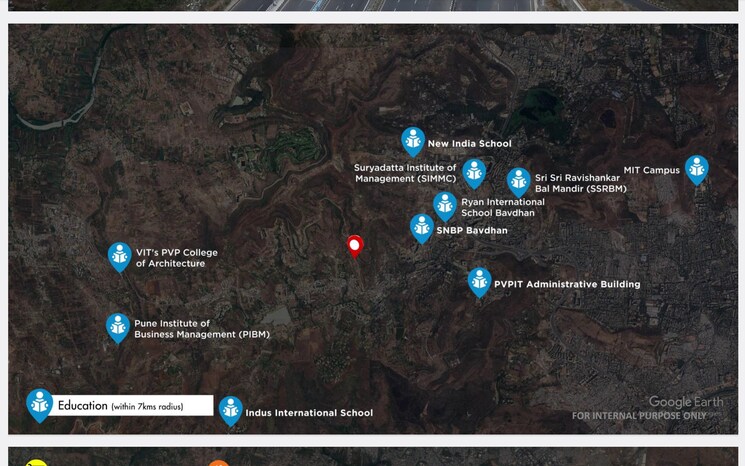 Map Location, rohan-saroha 2 Bedroom 830 Sq.Ft. Apartment In Bhugaon Pune 7681685