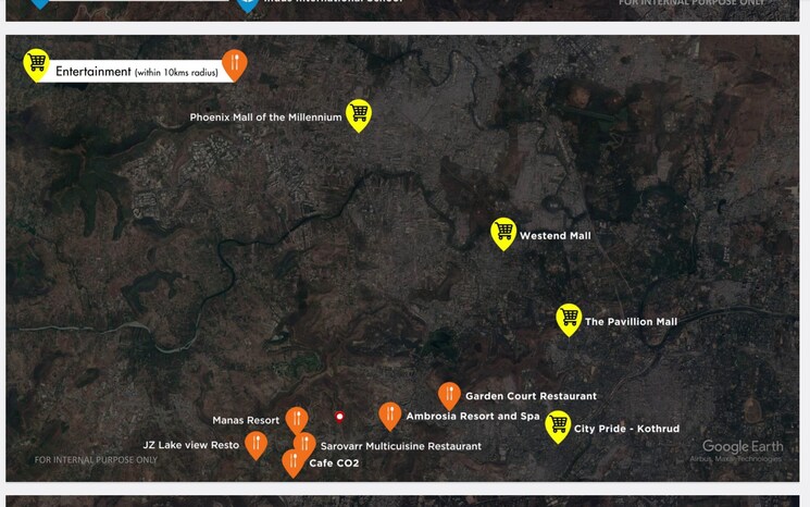 Map Location, rohan-saroha 2 Bedroom 830 Sq.Ft. Apartment In Bhugaon Pune 7681685