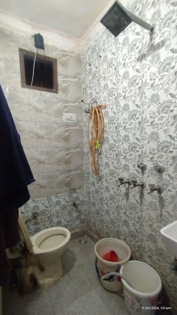 Bathroom in 2 BHK Builder Floor at Uttam Nagar – for Sale