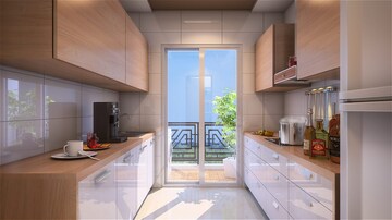 Kitchen in 2 BHK Apartment at Samaira Opulence, Vasai East – for Sale