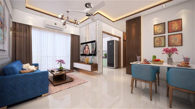 Living Room, samaira-opulence 2 Bedroom 712 Sq.Ft. Apartment In Vasai East Palghar 7681846