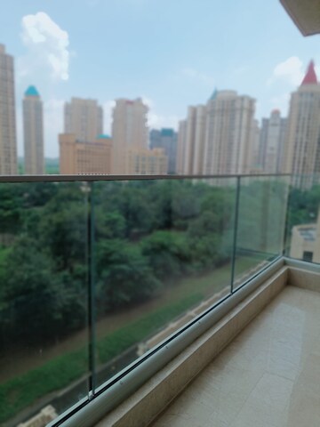 Balcony in 3 BHK Apartment at Hiranandani Lake Enclave, Ghodbunder Road – for Sale