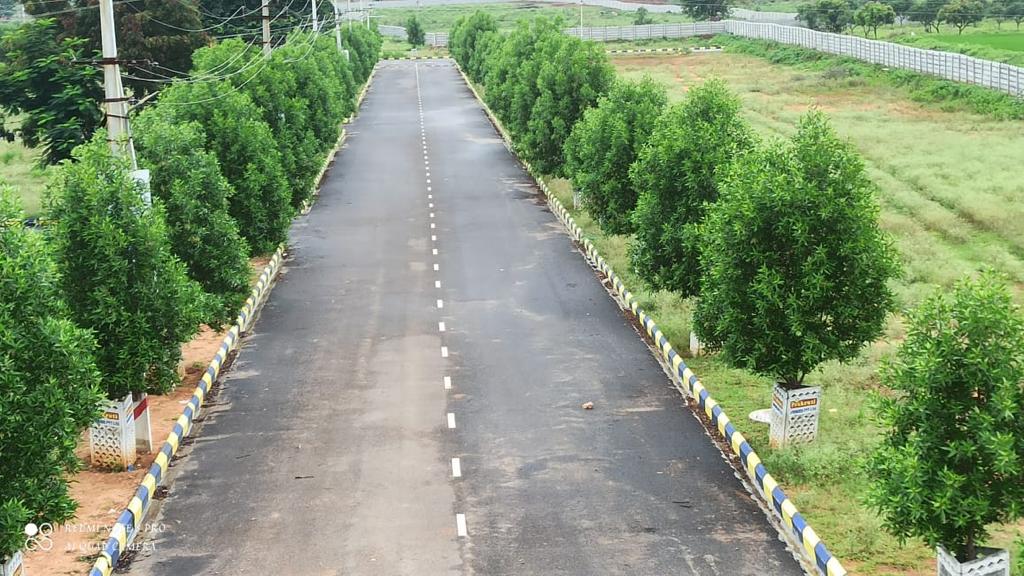 रेसिडेंशियल प्लॉट वर्ग यार्ड फॉर रीसेल इन भोंगिरी वारंगल हाईवे हैदराबाद  7683274