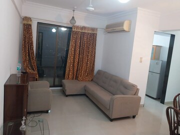 Living Room in 3 BHK Apartment at Omkar Alta Monte, Malad East – for Sale