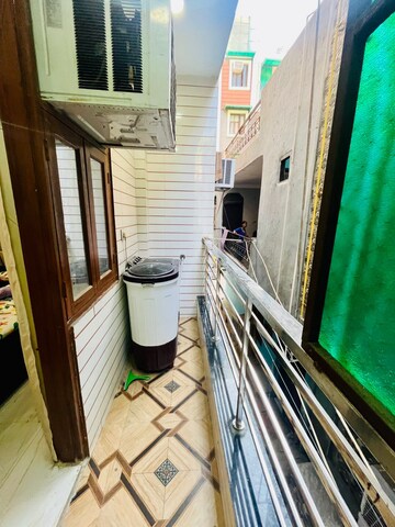 Balcony in 2 BHK Builder Floor at Dwarka Mor – for Rent