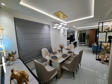 Living Room in 3 BHK Apartment at Roseate Homes, Ghazipur – for Sale
