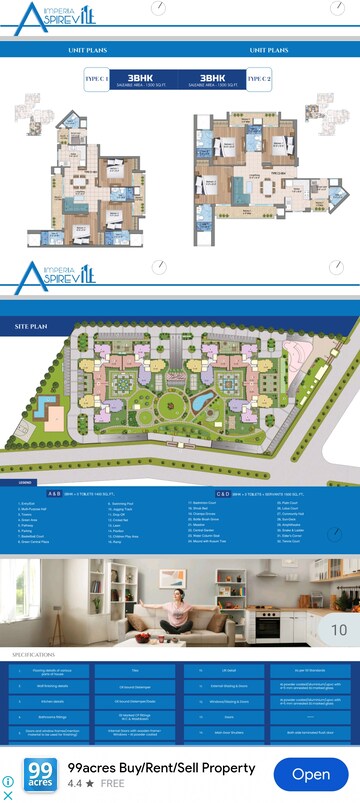 3 BHK Apartment For Resale in Imperia Prideville Sector 25 Yamuna Expressway Greater Noida  7683736