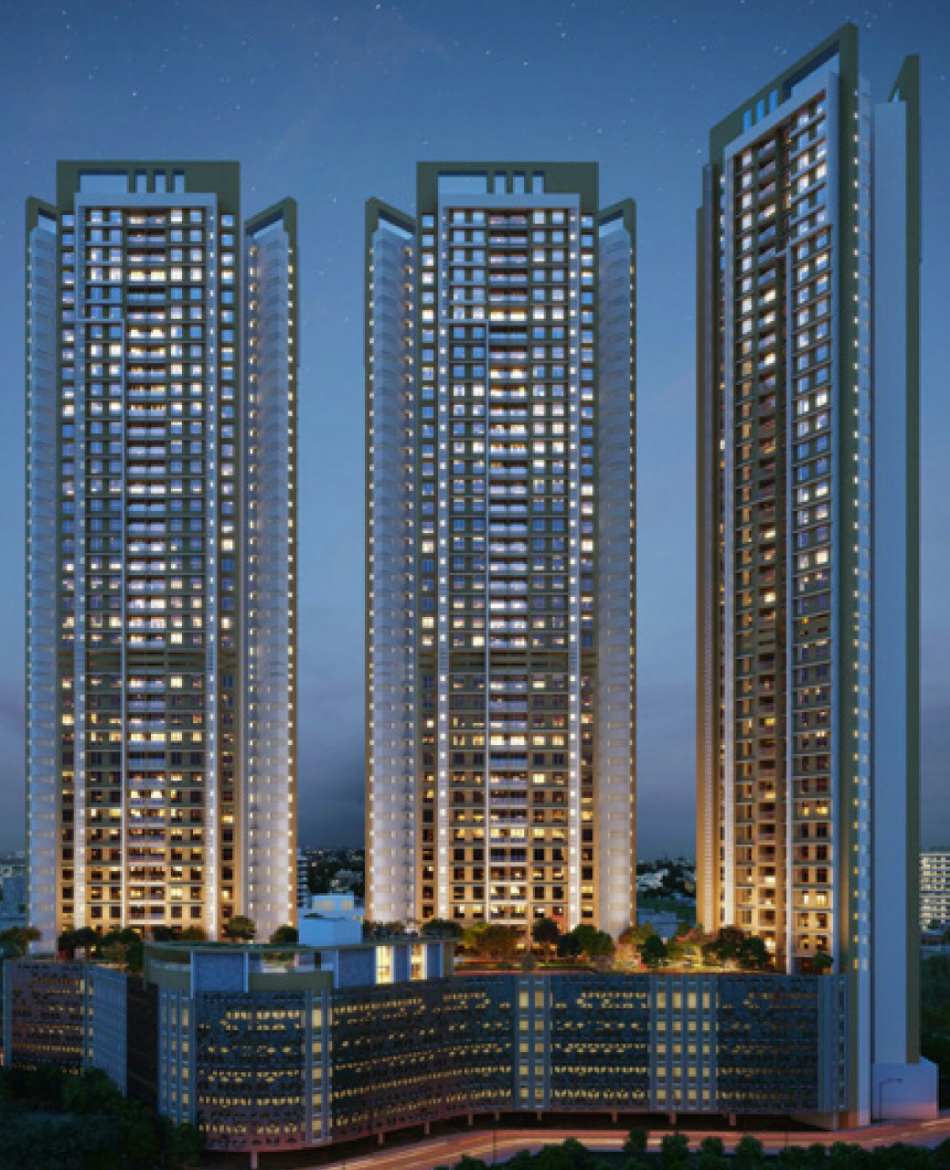 3 BHK Apartment For Resale in SD Astron Tower Kandivali East Mumbai  7683774