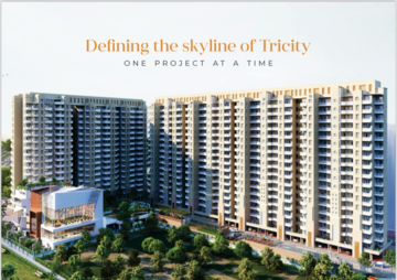 3 BHK Apartment – Exterior View View at Malwa Escon Primera, International Airport Road - for Sale