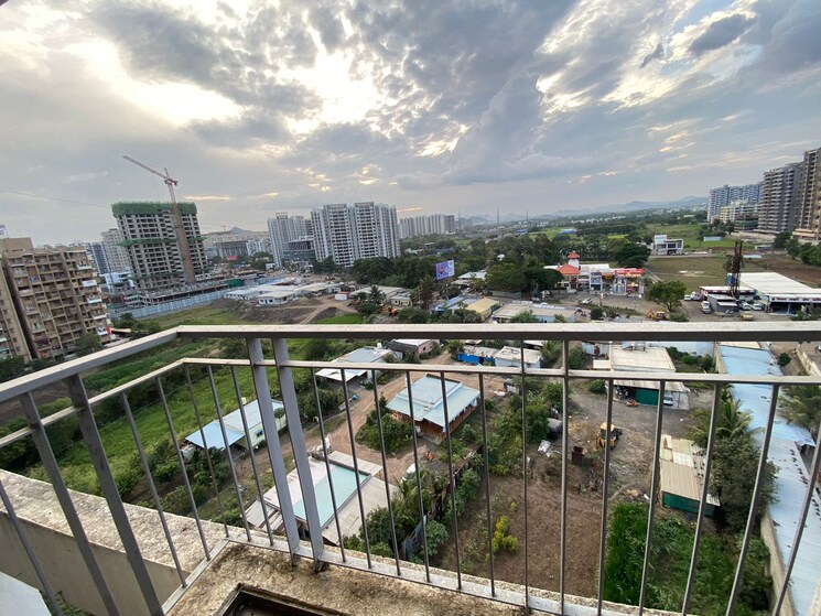 Balcony, saarrthi-stanza 2 Bedroom 781 Sq.Ft. Apartment In Punawale Pune 7684665