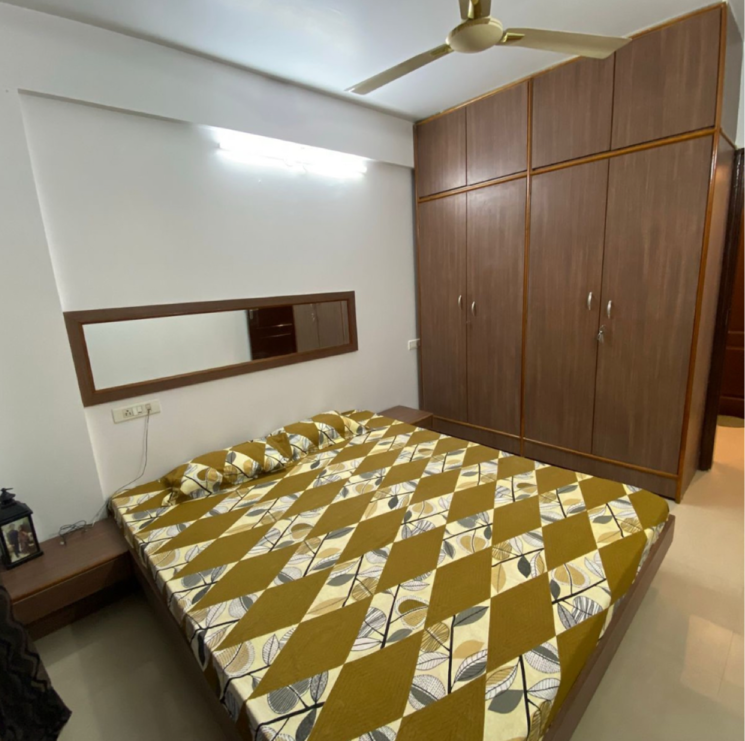 Bedroom, bramha-suncity 2 Bedroom 1200 Sq.Ft. Apartment In Wadgaon Sheri Pune 7684986