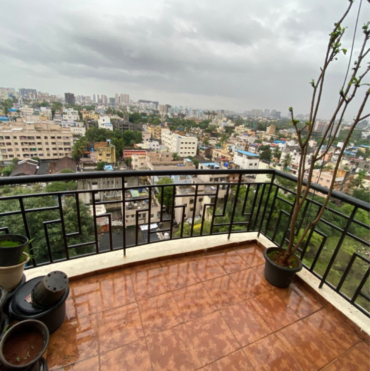 Balcony, bramha-suncity 2 Bedroom 1200 Sq.Ft. Apartment In Wadgaon Sheri Pune 7684986