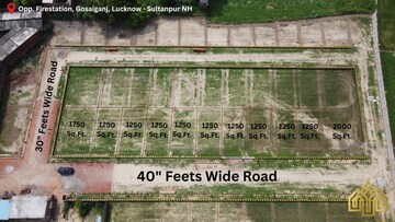 Plot Area in  Plot at Signature Swastik Aashray, Gosainganj – for Sale