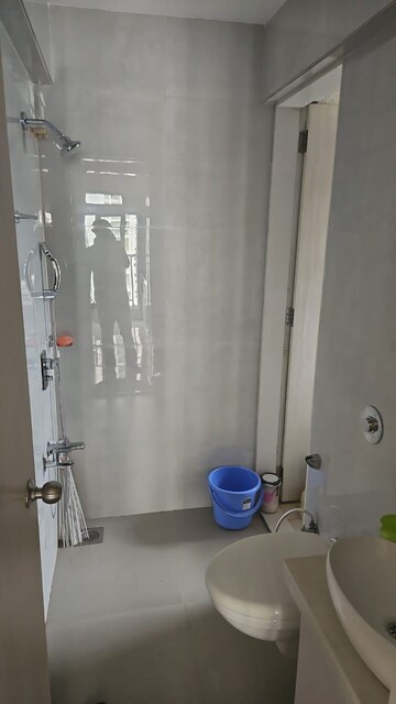 Bathroom in 2 BHK Apartment at Vihang Vermont, Ghodbunder Road – for Sale